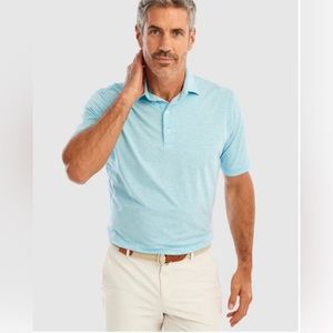Johnnie-O - mens striped polo